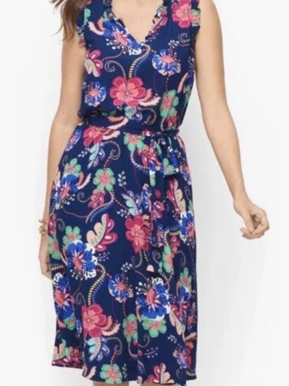 Talbots Jungle Flora Dress NWT